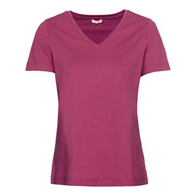 V-shirt voor HAAR, oleander 44