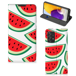 Samsung Galaxy A72 (5G/4G) Flip Style Cover Watermelons