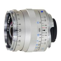 Zeiss ZM Biogon T* 35mm f/2.0 objectief Zilver - thumbnail