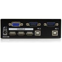 StarTech.com 2-poort Professionele USB KVM-Switch met Bekabeling - thumbnail