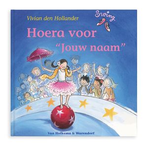 Boek met naam en foto - Hoera voor .. - Hardcover