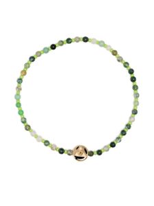 LUIS MORAIS bracelet Light of the Majestic en or 14ct - Vert