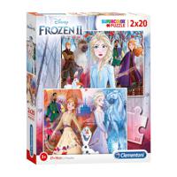 Clementoni Puzzel Frozen 2, 2x20st. - thumbnail