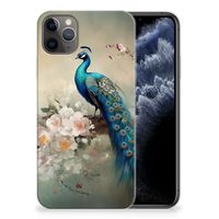 TPU Hoesje voor Apple iPhone 11 Pro Max Vintage Pauwen