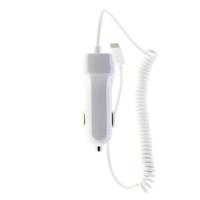 Shop4 - USB C Autolader Snellader 2.1A - Wit