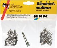 Gesipa Blindklinknagel-assortiment | 34-delig | 1 stuk - 1433675 1433675 - thumbnail