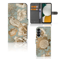 Hoesje voor Samsung Galaxy A34 Vintage Bird Flowers - thumbnail