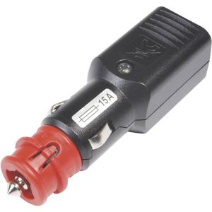 ProCar Universalstecker NG 15A mit zwangsgeführter Zugentlastung, mit Sicherung Universele stekker NG 15A met geforceerd geleide trekontlasting, met zekering