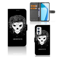 Telefoonhoesje met Naam OnePlus 9 Skull Hair - thumbnail