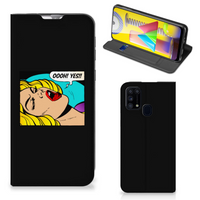 Samsung Galaxy M31 Hippe Standcase Popart Oh Yes