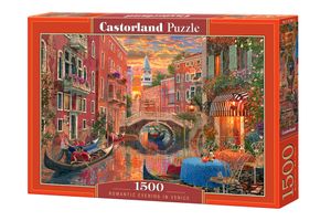 Romantic Evening in Venice Puzzel 1500 Stukjes