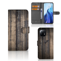 Xiaomi Mi 11 Book Style Case Steigerhout