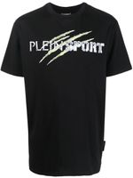 Plein Sport t-shirt en coton à imprimé graphique - Noir