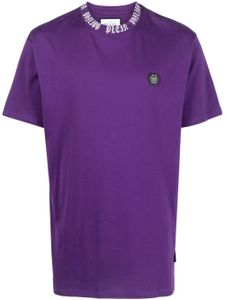 Philipp Plein t-shirt à logo imprimé - Violet