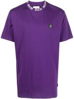 Philipp Plein t-shirt à logo imprimé - Violet - thumbnail