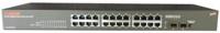 Switch 48,3 cm Longshine 24 x GE GS9126 2x mini-GBIC