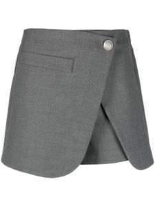 Maje short à design portefeuille - Gris