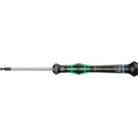 Wera 2052 Elektronica en fijnmechanica Inbusschroevendraaier Sleutelbreedte (metrisch): 3.2 mm Sleutelbreedte (inch): 1/8 inch Koplengte: 60 mm Afmeting,