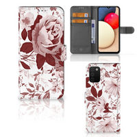 Hoesje Samsung Galaxy A03s Watercolor Flowers