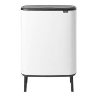 Brabantia Bo Touch Bin Hi Afvalemmer 2 x 30 L - Wit - thumbnail