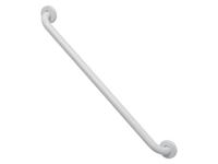 RVS Badkamer handgreep 60cm - roestvrij staal - chroom - Badkamer - Veiligheid - Hulpmiddel - Toilet - Douche - Wit