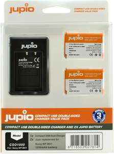 Jupio CSO1000 batterij-oplader Batterij voor digitale camera's USB