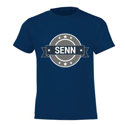 T-shirt voor kinderen bedrukken - Navy - 8 jaar