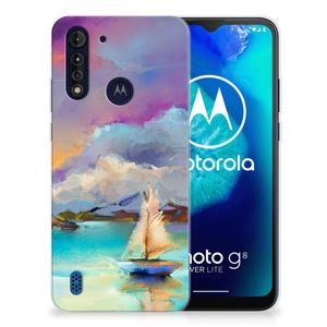 Hoesje maken Motorola Moto G8 Power Lite Boat