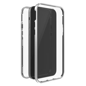 Black Rock 360° Glass Backcover Apple iPhone 12, iPhone 12 Pro Zilver