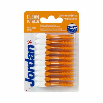 Jordan Tandenstokers - Clean Between Sticks Large 40 st. Jordan Tandenstokers - Clean Between Sticks Large 40 st.
