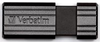 Verbatim PinStripe USB 2.0 stick, 8 GB, zwart