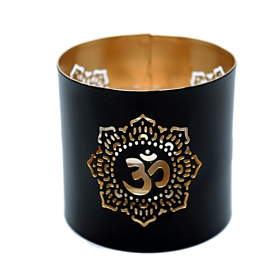 Sfeerlicht OHM - 10x10 - Metaal - Goud - Zwart (4 stuks) - M