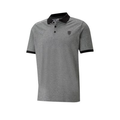 Puma polo grijs/zwart