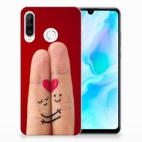 Huawei P30 Lite Silicone Back Cover Liefde - Origineel Romantisch Cadeau - thumbnail