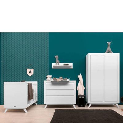 Bopita 3-delige meegroeikamer wit Anne