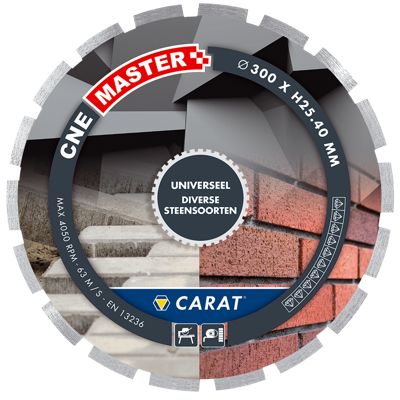 Carat Universeel CNEM300400 CNE Master 300 x 25.4