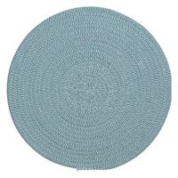 Ronde placemat groen katoen 38 cm