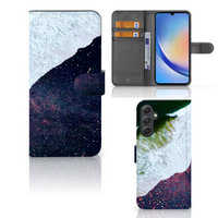 Samsung Galaxy A24 4G Book Case Sea in Space - thumbnail