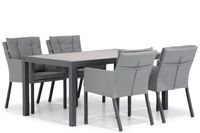 Lifestyle Parma/Residence 164 cm dining tuinset 5-delig - thumbnail