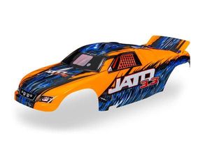 Traxxas - Body, Jato, orange (painted, decals applied) (TRX-5511T)