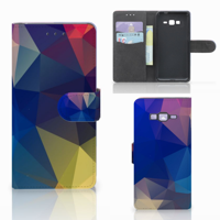 Samsung Galaxy Grand Prime | Grand Prime VE G531F Book Case Polygon Dark