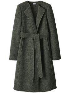 Burberry manteau à simple boutonnage - Vert