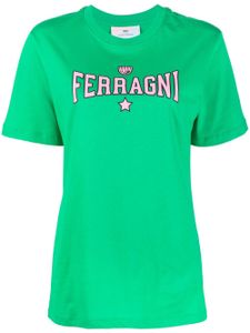 Chiara Ferragni t-shirt à logo imprimé - Vert