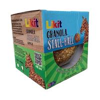 Likit Granola Stall-Ball Horse Treat 1.6kg | Smaken Appel, Gemengde Bes, Pepermunt, Melasse | Langdurige, Verveling & Stress Reliever | 1.6kg