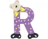Playshoes letter R beer hout 10 cm