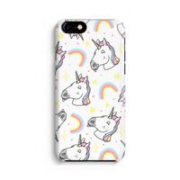 Rainbow Unicorn: Volledig Geprint iPhone 7 Hoesje