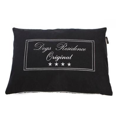 Lex & Max Hondenkussen Residence Zwart - 100 X 70cm