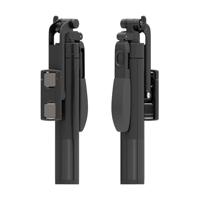 AISENS - SS01ST-299 selfiestick met Bluetooth-afstandsbediening, 3-in-1, zwart