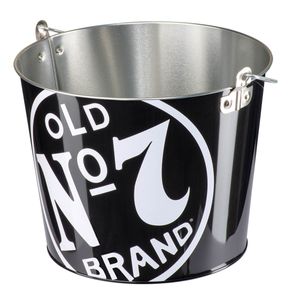 Jack Daniel&apos;s 5 QT. Metalen Emmer