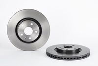 Remschijf COATED DISC LINE BREMBO, Remschijftype: Binnen geventileerd, u.a. für Saab, Vauxhall, Opel - thumbnail